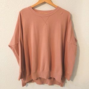 Aerie Oversized Pink Sweater